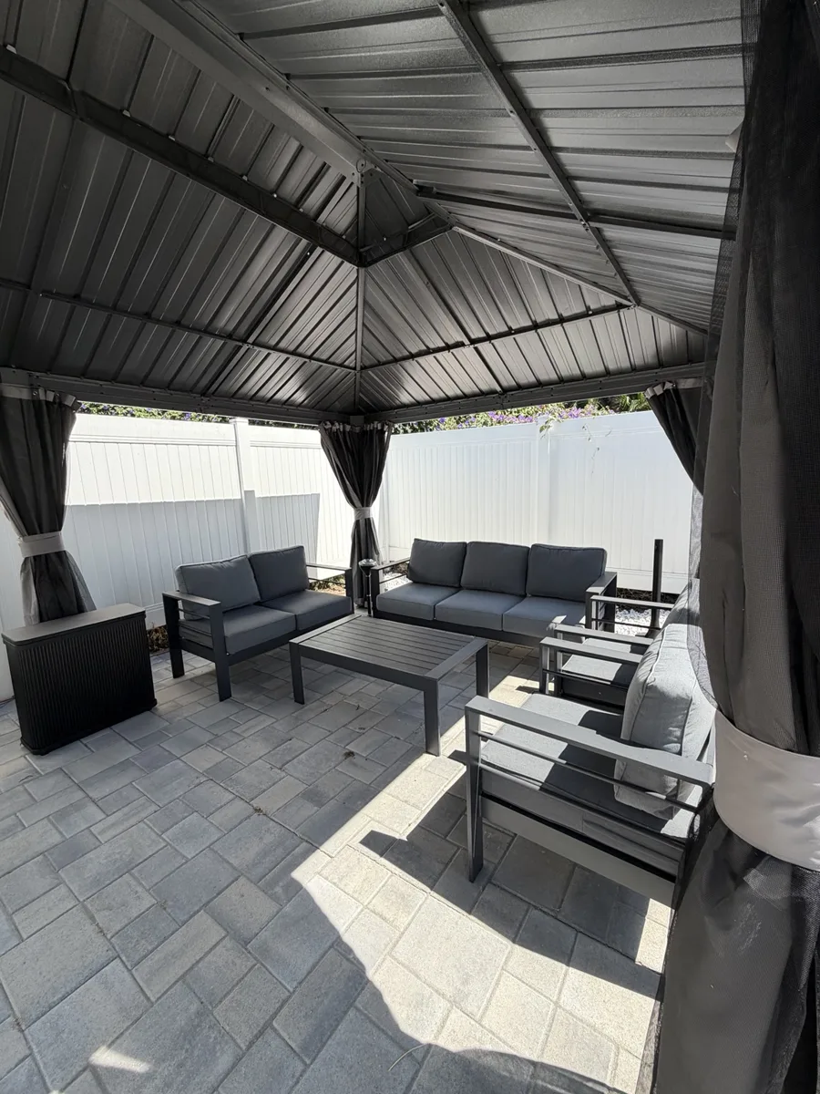 Outdoor Gazebo & Patio at Lumora Recovery